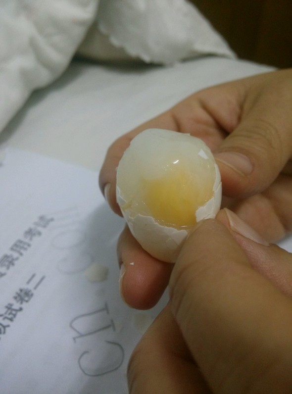 熟了的鸽子蛋