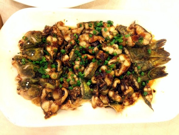 豆豉蒸黄骨鱼