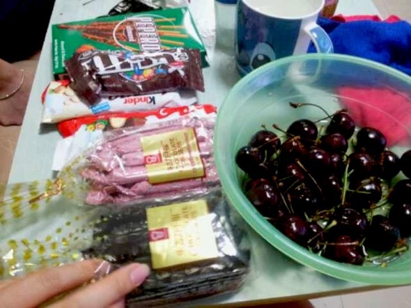 饭后果与零食