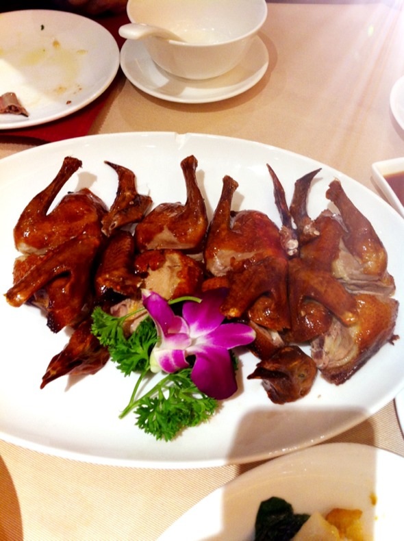 炸乳鸽