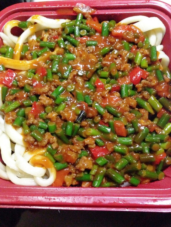 碎肉拌面(外带)