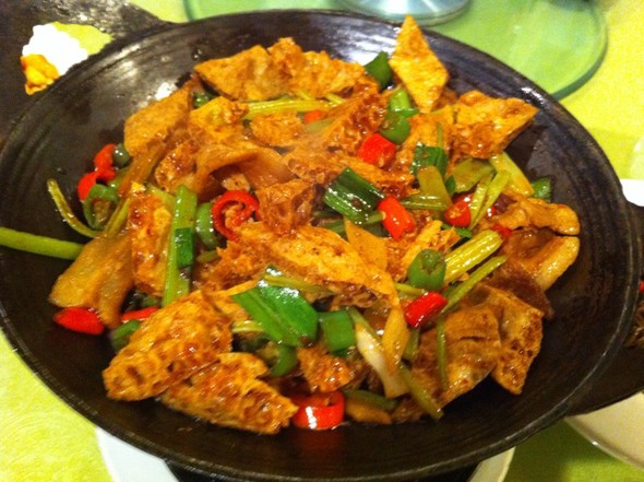 干锅豆腐