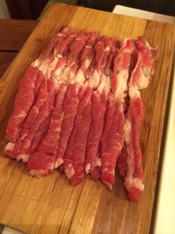 手切肉