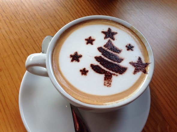 costa coffee的拿铁