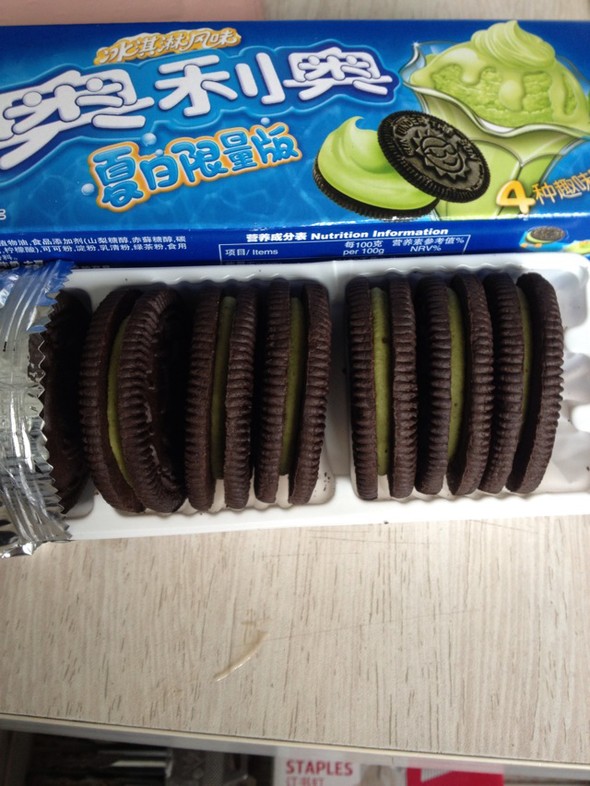抹茶奥利奥