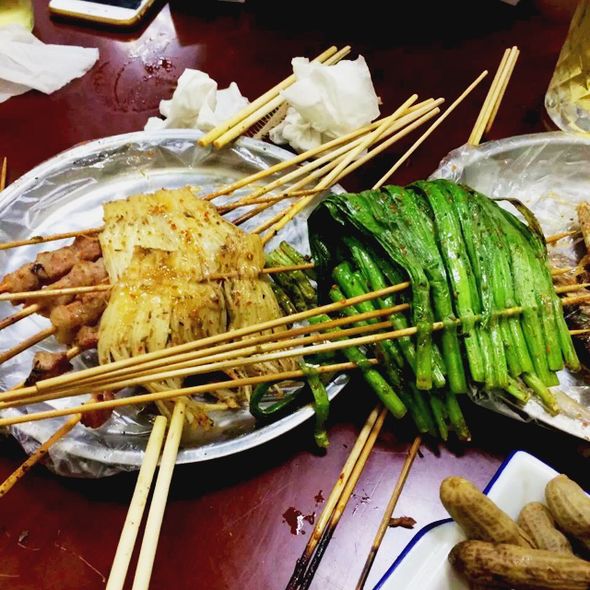 夜宵:撸串_晴天小吃货的美食日记_豆果美食