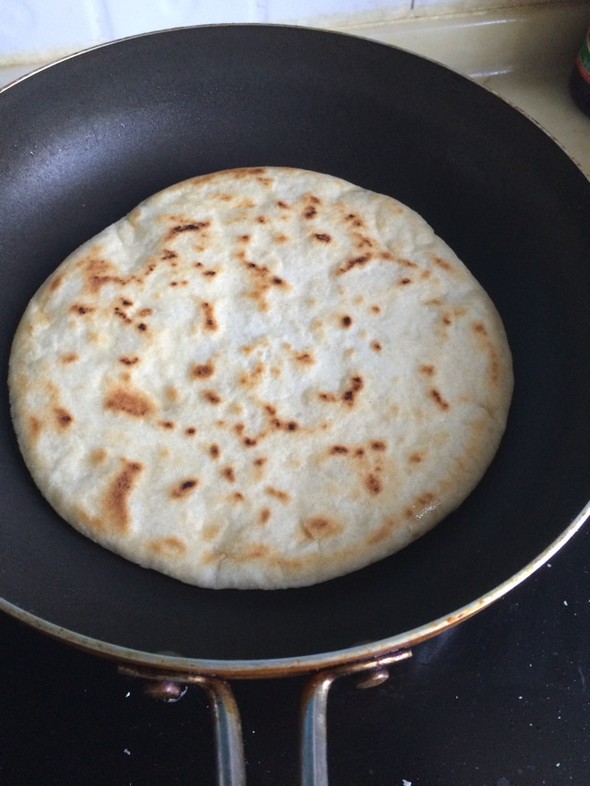 烙发面饼