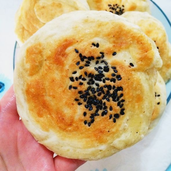 黑芝麻烧饼