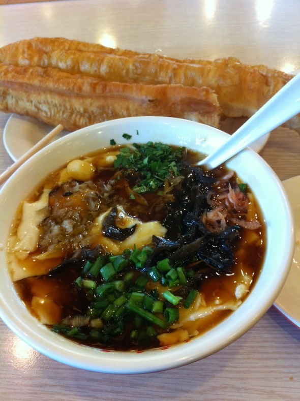 豆腐脑 大油条