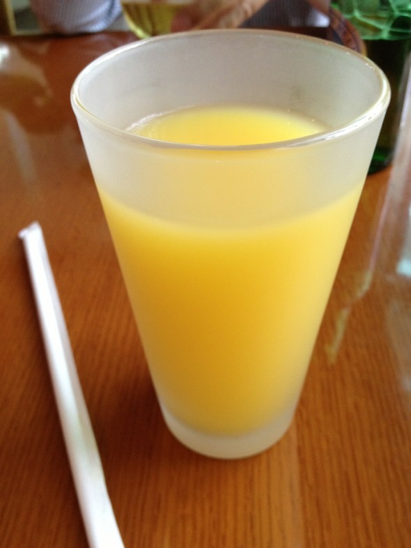 冰镇橙汁