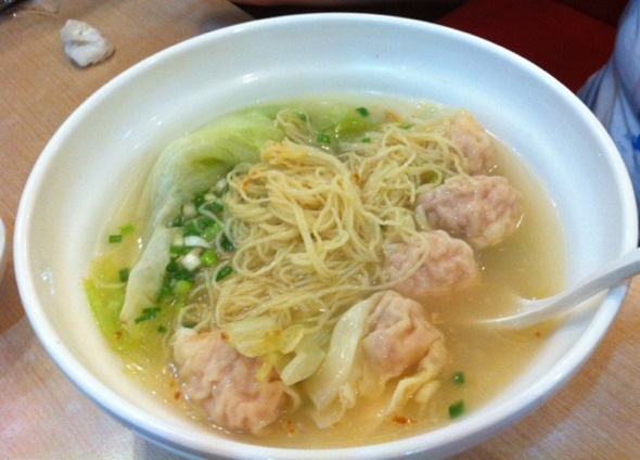 鲜虾云吞面
