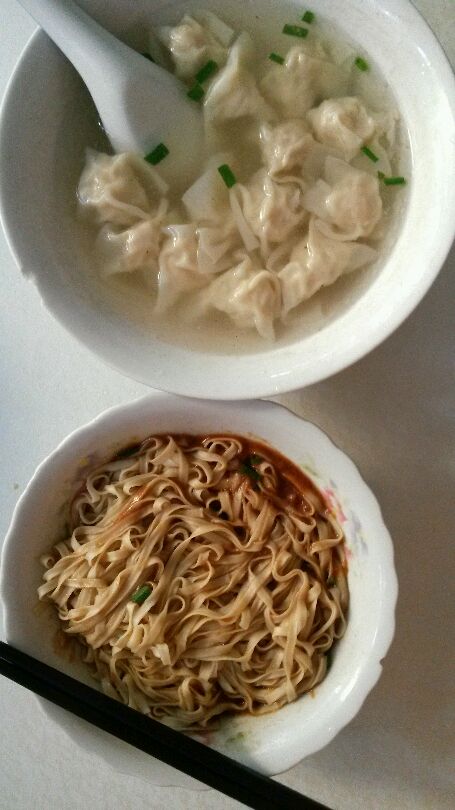 扁食 拌面